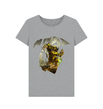 Athletic Grey Orruk Warclans Ironjawz Brute Fitted T Shirt