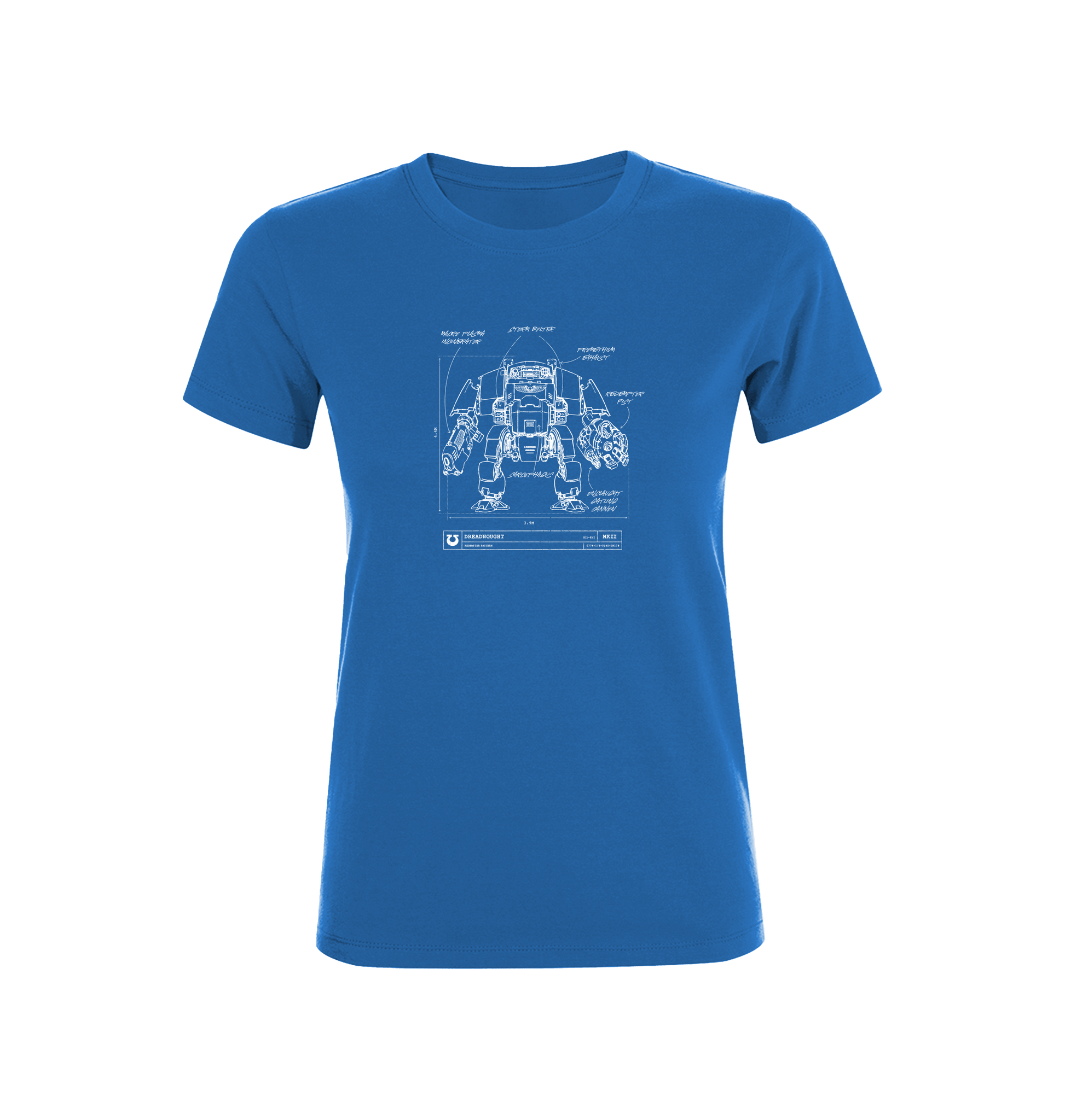 Royal Ultramarines Redemptor Dreadnought Fitted T Shirt
