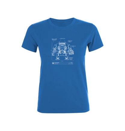 Royal Ultramarines Redemptor Dreadnought Fitted T Shirt