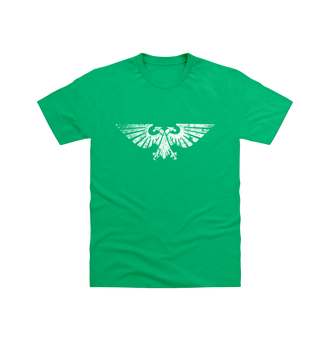 Irish Green Aquila Battleworn Insignia T Shirt