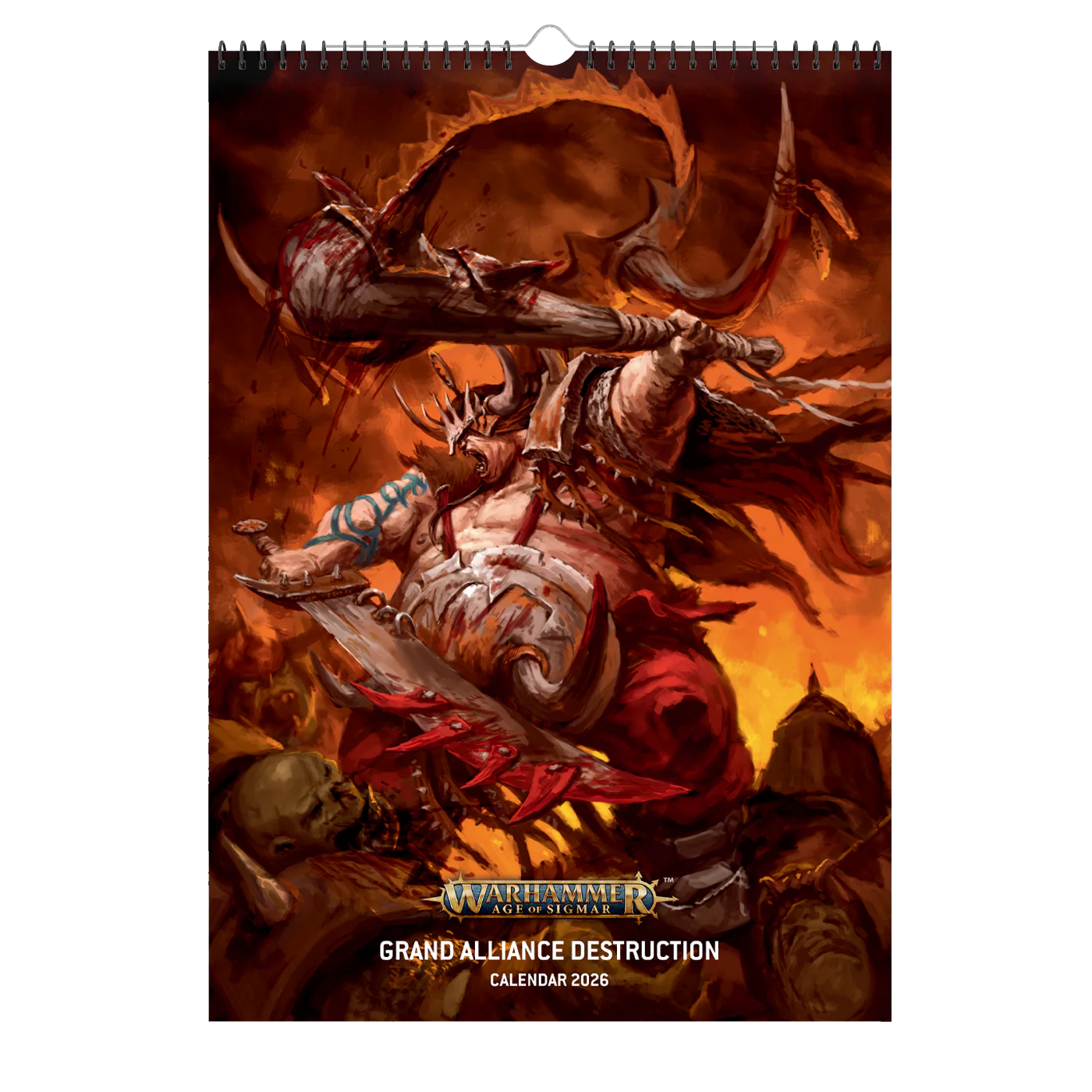 Warhammer Age of Sigmar Grand Alliance Destruction 2026 Calendar