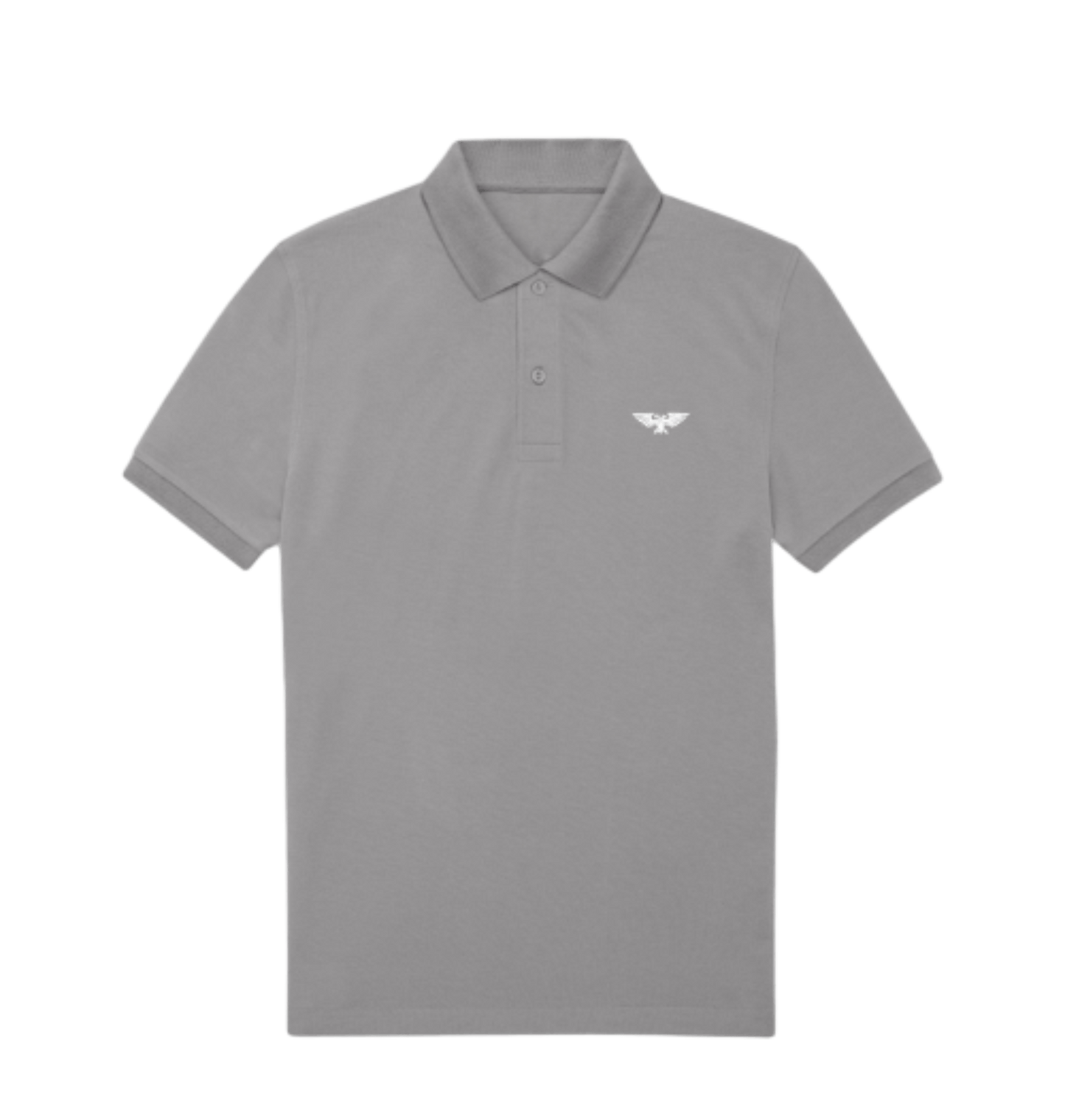 Sport Grey Polo Shirt Front