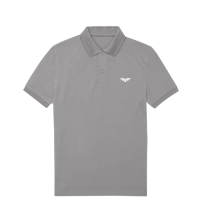 Sport Grey Polo Shirt Front