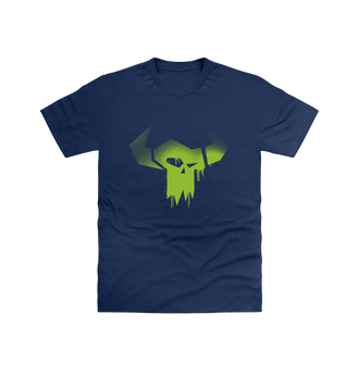 Navy Orks Graffiti Insignia T Shirt