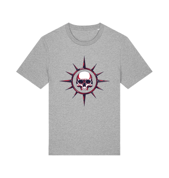 Heather Grey Premium Warhammer 40,000: Space Marine 2 Skull Halo T Shirt