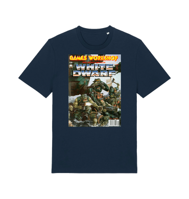 French Navy Printed T-shirt