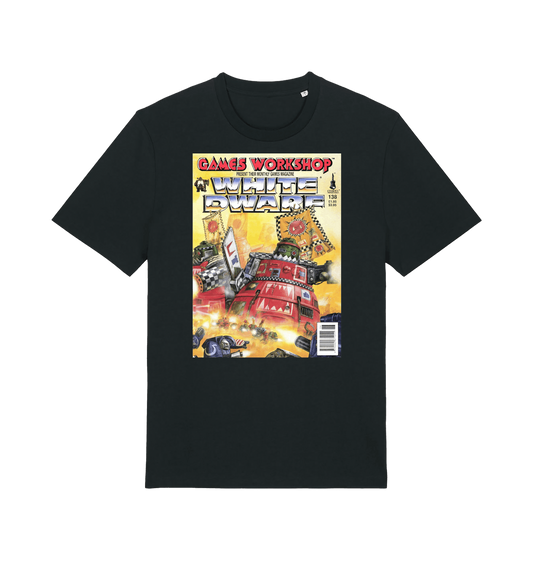 Black Printed T-shirt Front