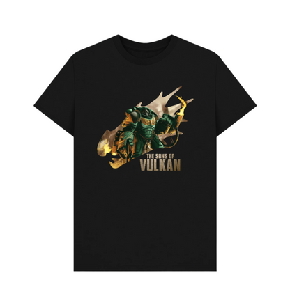 Black Premium Salamanders 'Sons of Vulkan' T Shirt