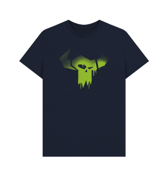 Navy Blue Orks Graffiti Insignia T Shirt