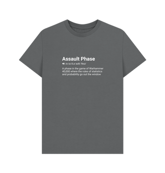 Slate Grey Assault Phase Definition T Shirt