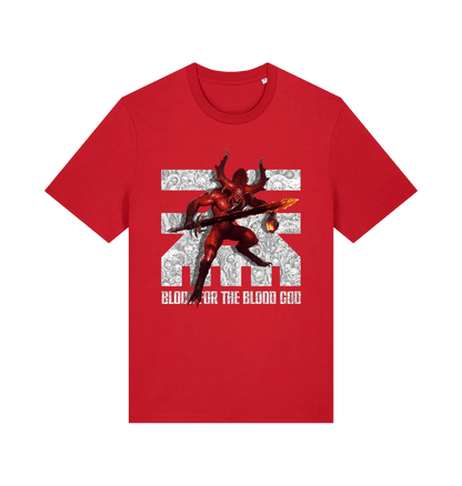Red Printed T-shirt Front