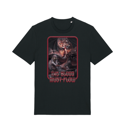 Black Printed T-shirt