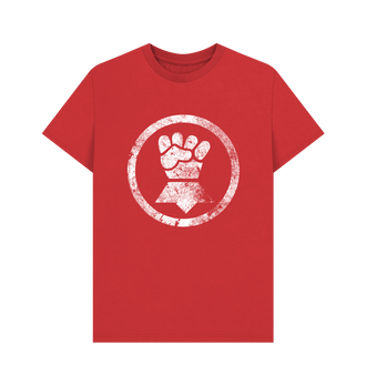 Red Imperial Fists Battleworn Insignia T Shirt