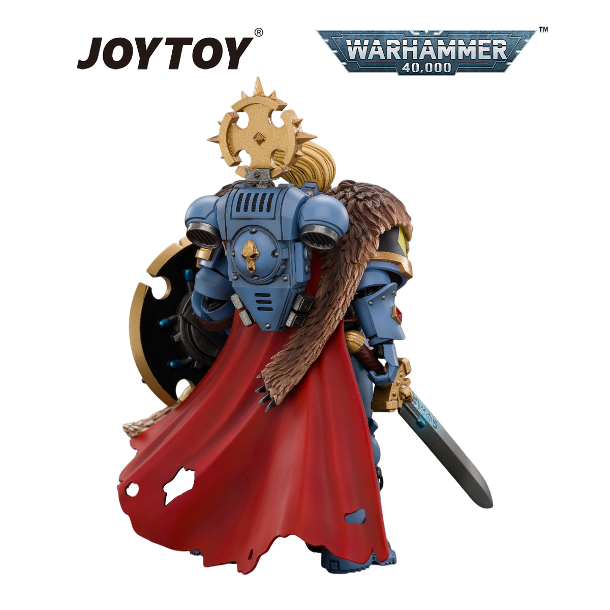 JOYTOY Warhammer 40,000 - Space Wolves, Wolf Guard Battle Leader (1/18 Scale) – product image 7