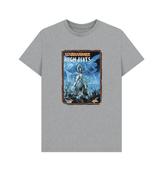 Athletic Grey Warhammer Fantasy Battle 7th Edition - High Elves T Shirt