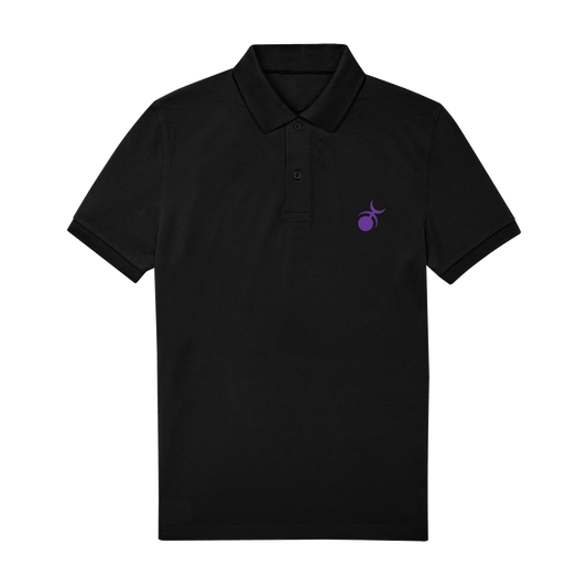 Black Polo Shirt Front