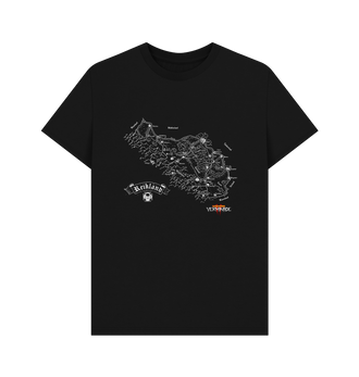 Black Vermintide II Map T Shirt