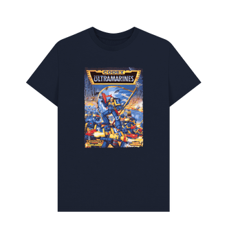 Navy Blue Warhammer 40,000 2nd Edition: Codex Ultramarines T Shirt