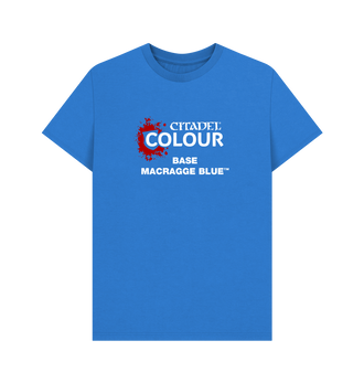 Bright Blue Citadel Colour Macragge Blue T Shirt