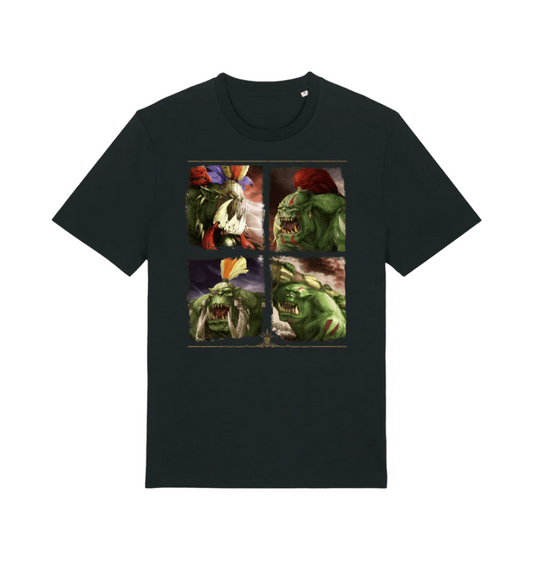 Black Printed T-shirt