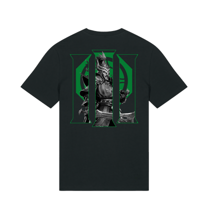 Black Printed T-shirt Back