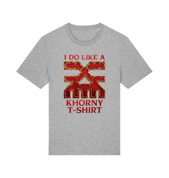 Heather Grey Printed T-shirt