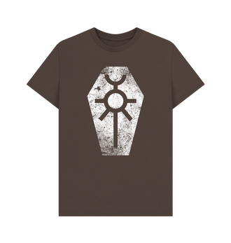 Chocolate Necrons Battleworn Insignia T Shirt