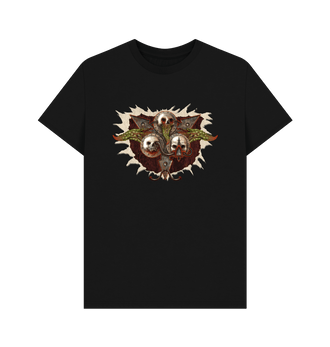 Black Death Guard Icon Burst T Shirt