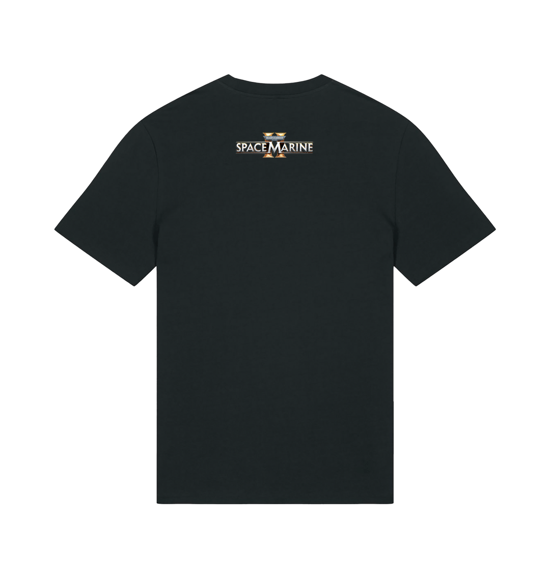 Black Printed T-shirt Back