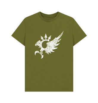 Moss Green Emperor's Children Battleworn Insignia T Shirt