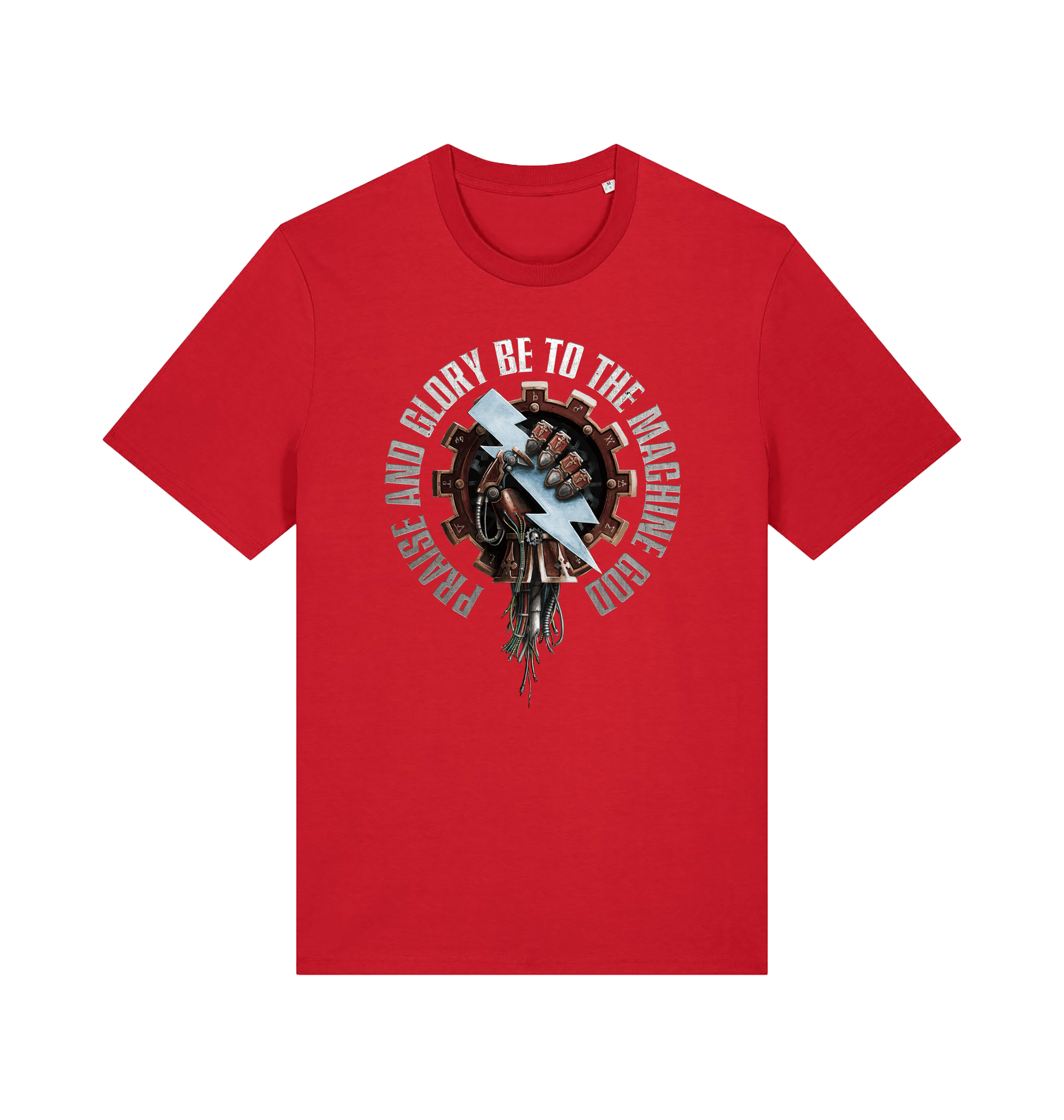 Red Printed T-shirt Front