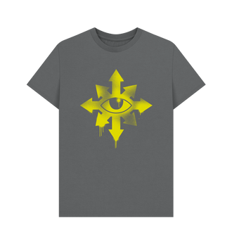 Slate Grey Black Legion Graffiti Insignia T Shirt