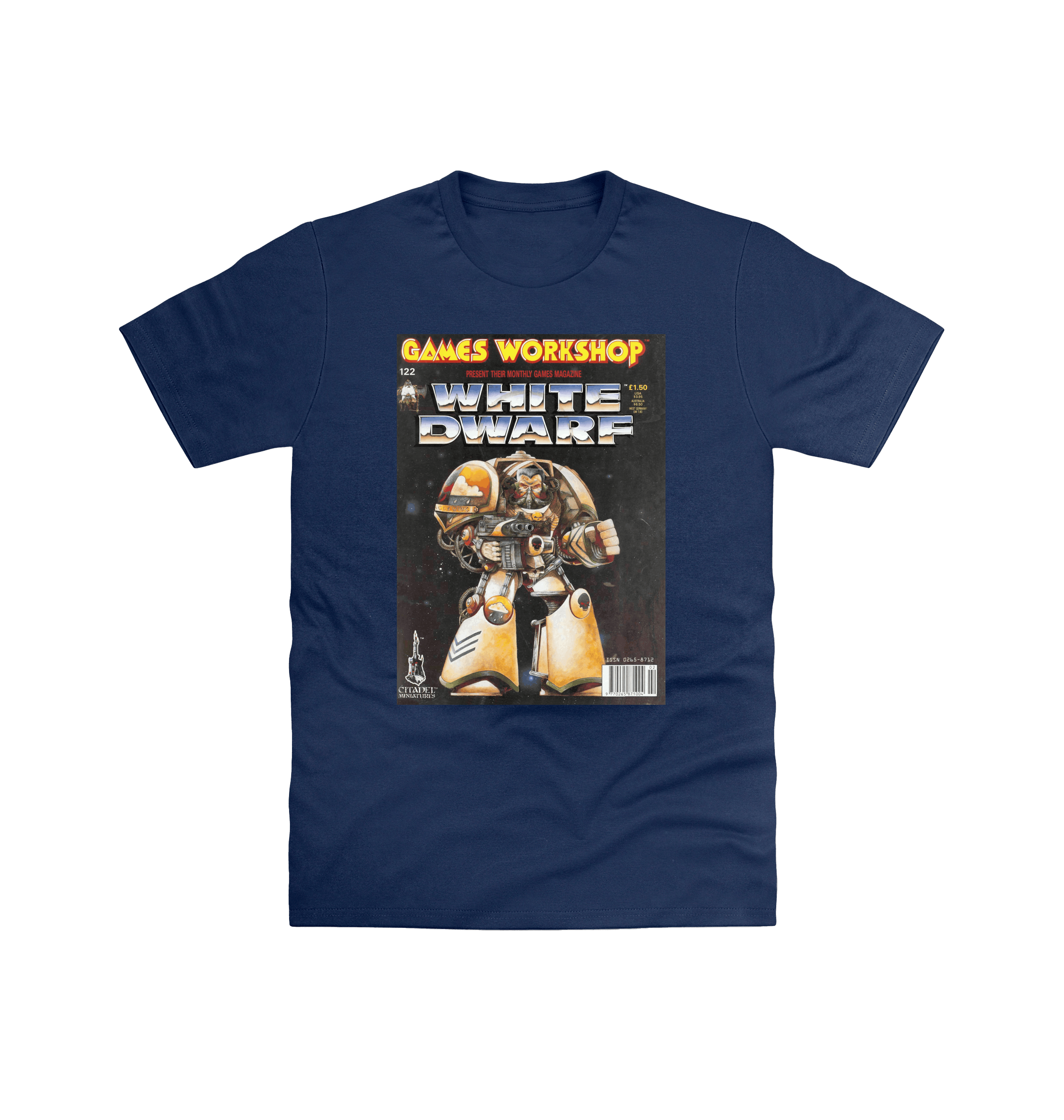 Navy Printed T-shirt