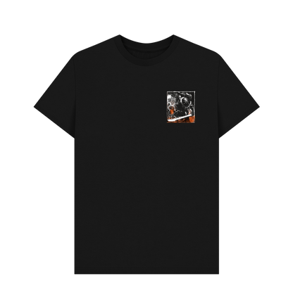 Black Printed T-shirt