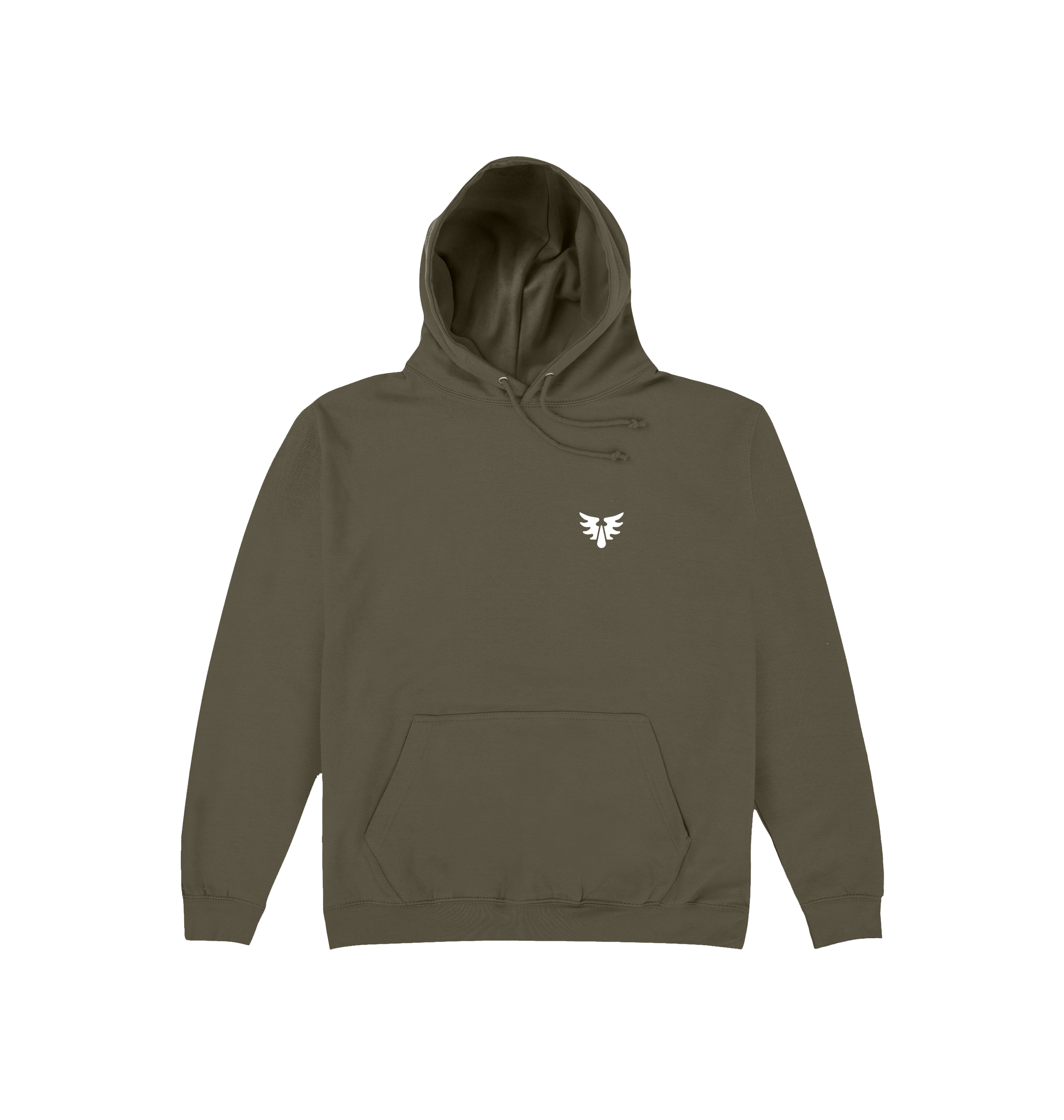 Olive Green Blood Angels Insignia Hoodie