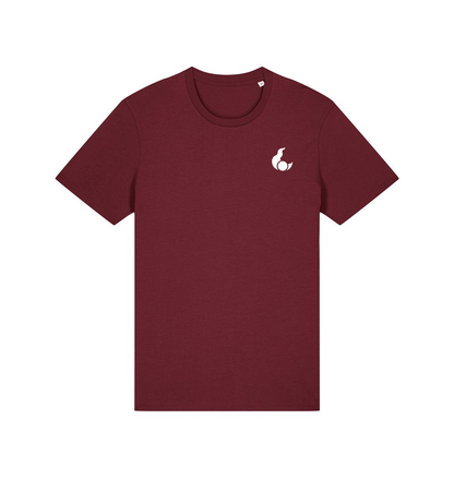 Burgundy Printed T-shirt