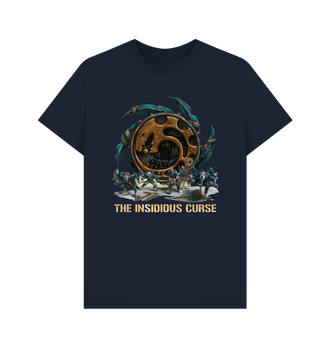 Navy Blue Genestealer Cults Insidious Curse T Shirt