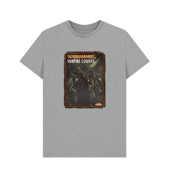 Athletic Grey Warhammer Fantasy Battle 6th Edition - Vampire Counts T Shirt