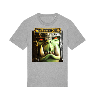 Heather Grey Printed T-shirt