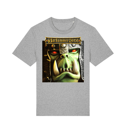 Heather Grey Printed T-shirt Front