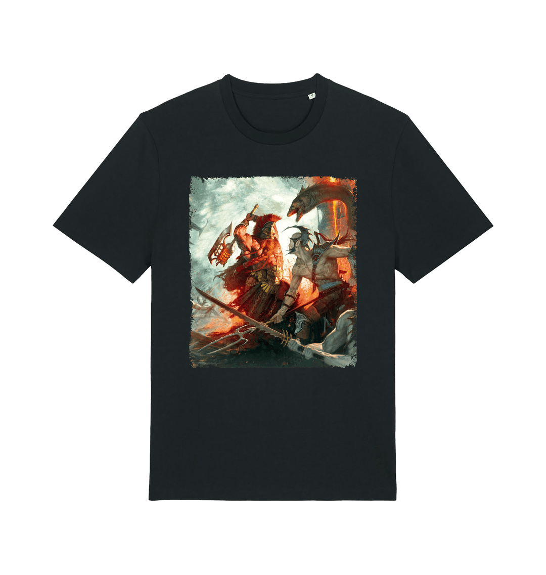 Black Printed T-shirt