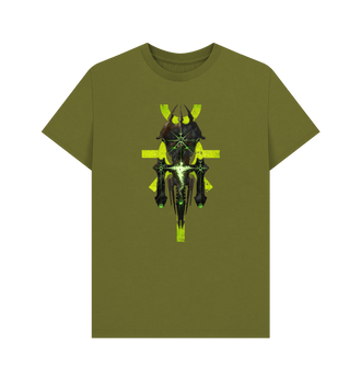 Moss Green Premium Necrons Silent King Icon Design T Shirt