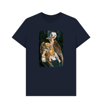 Navy Blue GRIMDARK - Cherub Illuminator T Shirt