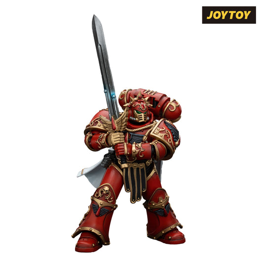 As Shown JoyToy Warhammer The Horus Heresy Action Figure - Blood Angels, Legion Praetor with Paragon Blade (1\/18 Scale)