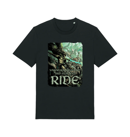 Black Printed T-shirt
