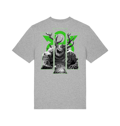 Heather Grey Printed T-shirt