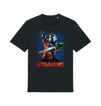 Black Printed T-shirt Front