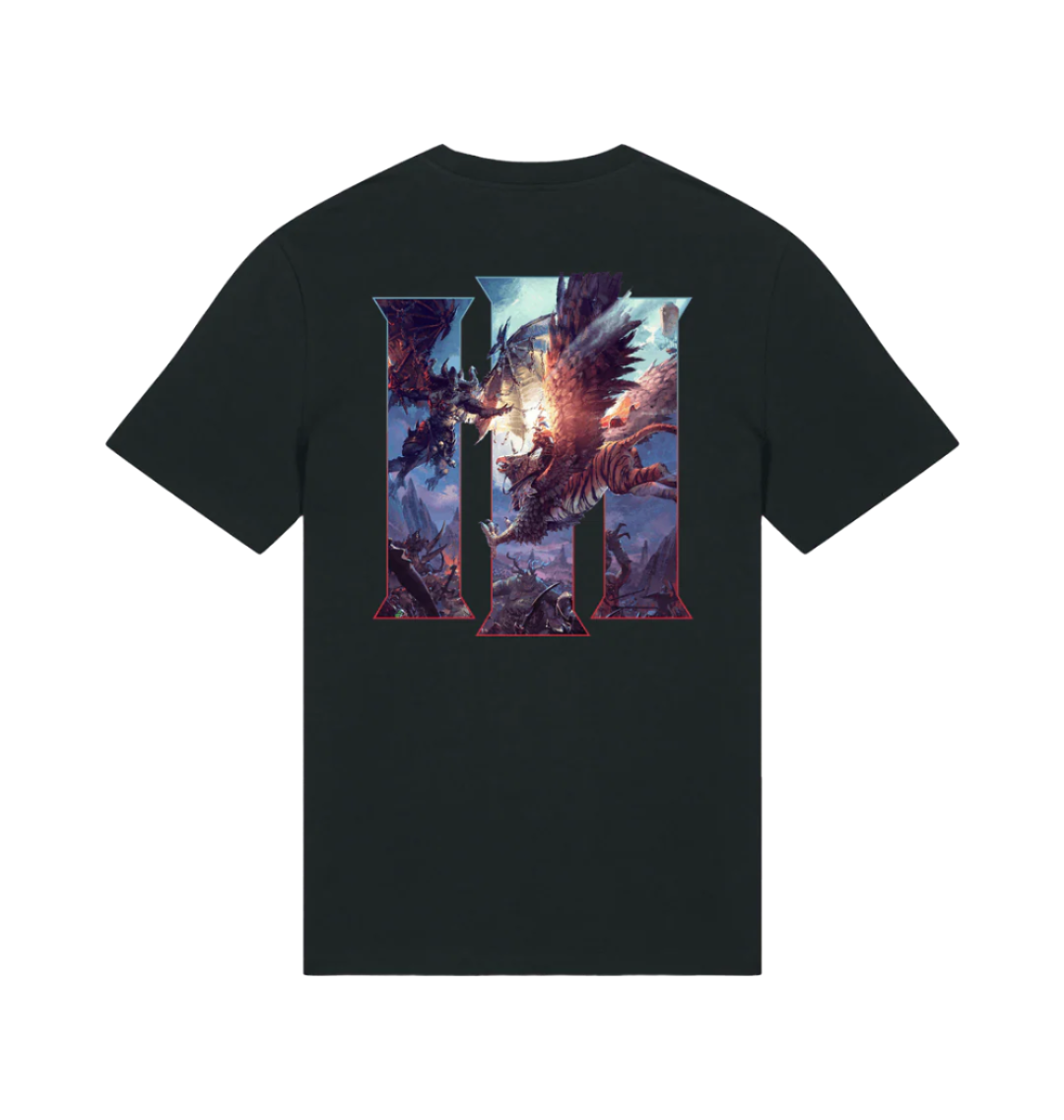 Black Printed T-shirt