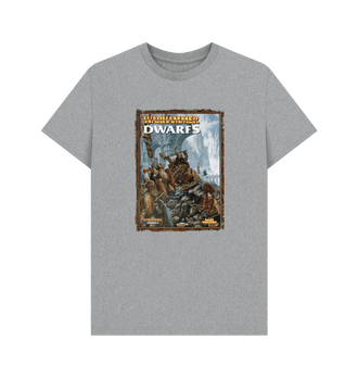 Athletic Grey Warhammer Fantasy Battle 7th Edition - Dwarfs T Shirt