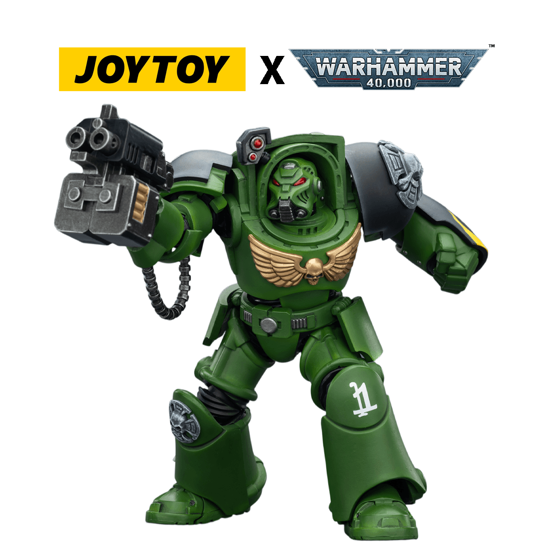 Salamanders, Terminator 2 with Power Fist and Storm Bolter Joytoy